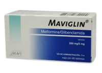 Maviglin 500/5 Mg Con 60 Tabletas