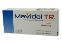 Mavidol Tr 10/25 Mg Con 10 Cápsulas