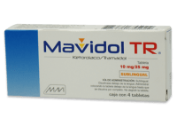 Mavidol Tr 10/25 Mg Con 4 Tabletas Sublinguales
