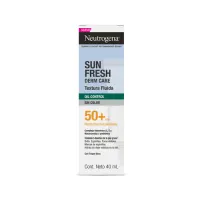 Neutrogena Protector Solar Sun Fresh Oil Control Sin Color Fps 50+ Con 40 Ml