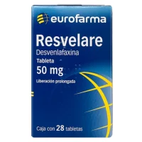 Resvelare Desvenlafaxina 50 Mg Con 28 Tabletas