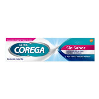 Corega Ultra Crema Adhesiva Para Protésis Sin Sabor 40 G