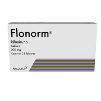 Flonorm Rifaximina 200 Mg Con 28 Tabletas