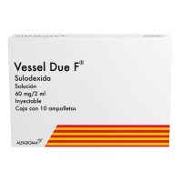 Vessel Due F 60 Mg Solución Inyectable Con 10 Ampolletas