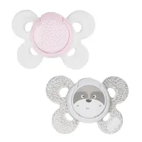 Chicco Chupón Ergonómico Color Rosa Con 2 Pzas
