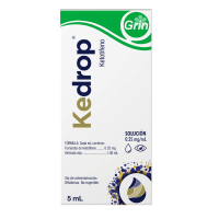 Kedrop 0.25 Mg Solución Oftálmica Con 5 Ml