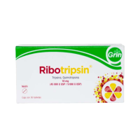 Ribotripsin 18 Mg Con 30 Tabletas