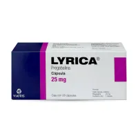 Lyrica 25 Mg Con 28 Cápsulas