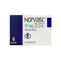Norvas 10 Mg Con 30 Tabletas