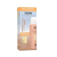 Isdin Fusion Water Color Fotoprotector Facial Fps50+ Tono Medium 50Ml