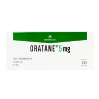 Oratane 5 Mg Con 30 Cápsulas