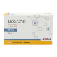 Moxazid 60 Mg Con 14 Cápsulas