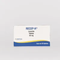 Recep H 50 Mg Con 30 Tabletas