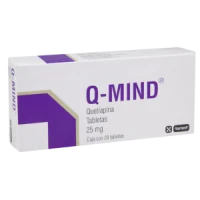 Q-Mind 25 Mg Con 28 Tabletas