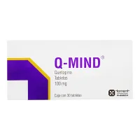 Q-Mind 100 Mg Con 30 Tabletas