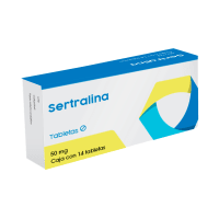 Sertralina 50 Mg 14 Tabletas