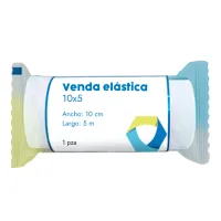 Venda Elástica 10 Cm X 5 M Con 1 Pieza