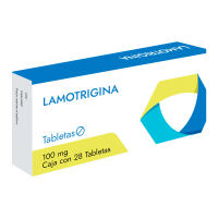 Lamotrigina 100 Mg Con 28 Tabletas