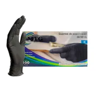 Guante No Estéril De Nitrilo Talla Grande Con 100 Piezas