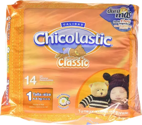 Comprar Chicolastic Classic Pañales Talla 1 Con 14 Piezas