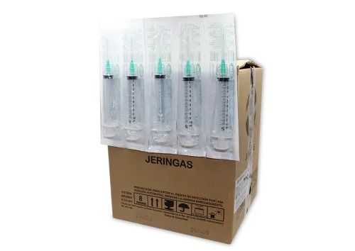 Jeringa verde 100 jers 21x32/10 ml precio