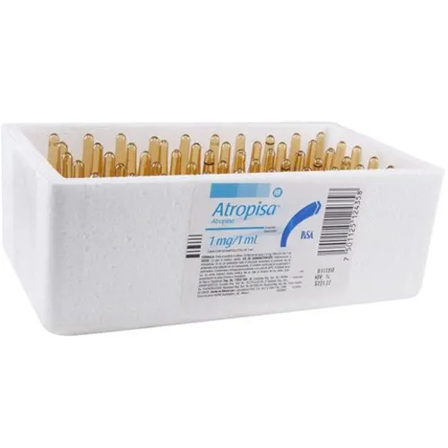 comprar Atropina inyección 1mg/1ml 1 pieza ampolleta sulfato de atropina 0.5 mg