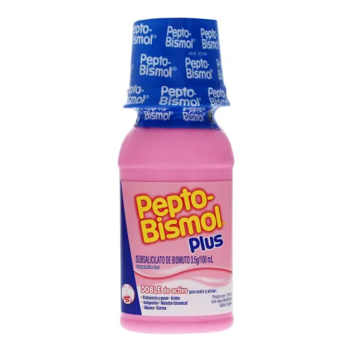 Pepto Bismol Plus 525 Mg Suspensión Oral 118 Ml