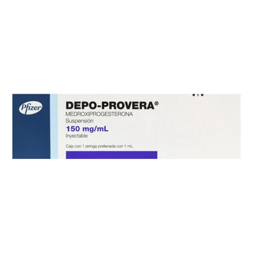 Depro Provera 150 Mg Suspensión Inyectable Con Jeringa Prellenada 1 Ml