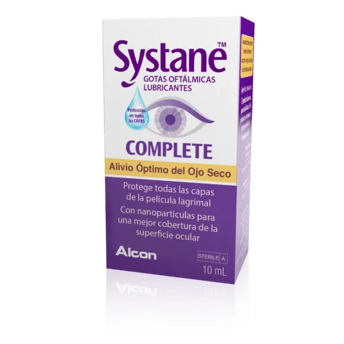 Comprar Systane Complete Gotas Oftálmicas Lubricantes Con 10 Ml