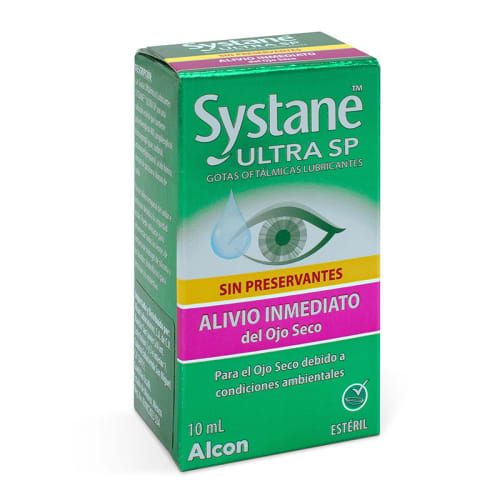 Systane Ultra Sp Gotas Oftálmicas Lubricantes Alivio Inmediato 10 Ml