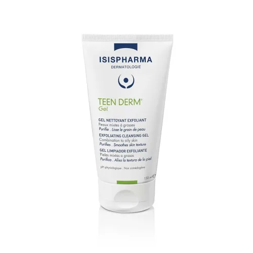 Comprar Teen Derm Gel Limpiador Exfoliante Para Piel Mixta Y Grasosa 150 Ml