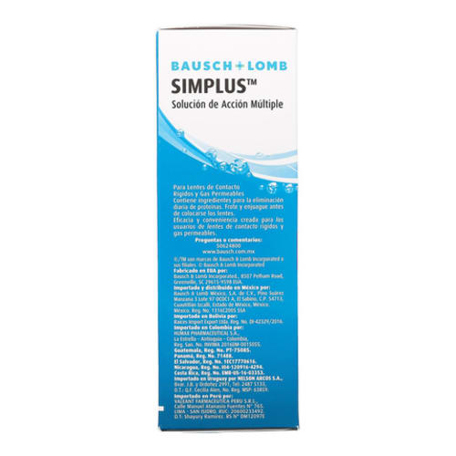 Comprar Simplus Solución Para Lentes De Contacto Con 105 Ml