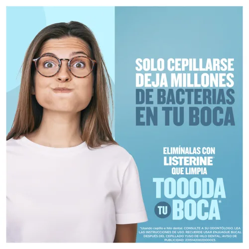 Listerine Cool Mint Enjuague Bucal Con 250 Ml