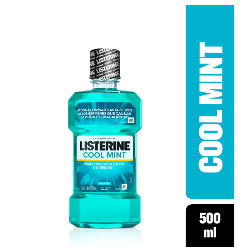 Comprar Listerine Cool Mint Enjuague Bucal 500 Ml