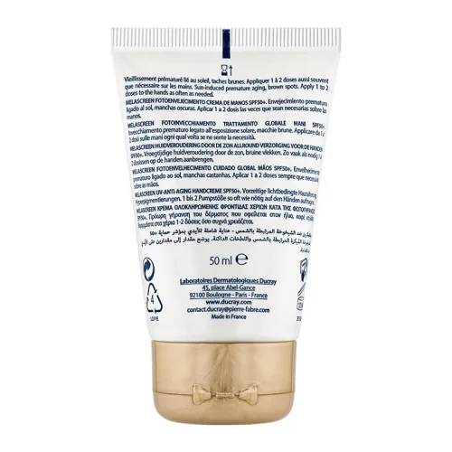 Ducray Melascreen Crema De Manos Fps50+ Contra El Fotoenvejecimiento 50 Ml