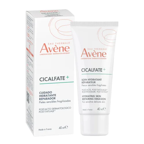 Avene Cicalfate+ Cuidado Hidratante Reparador Emulsión Con 40 Ml