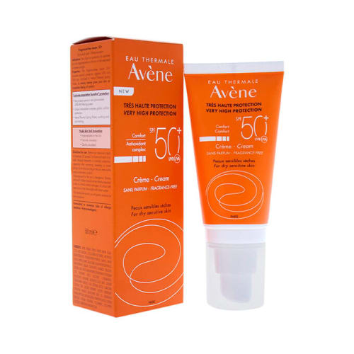 Avene Crema Fotoprotectora Y Color Spf 50+ Con 50 Ml