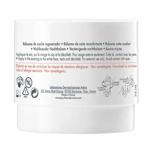 Comprar Avene Dermabsolu Bálsamo De Noche Antiedad Crema Con 40 Ml