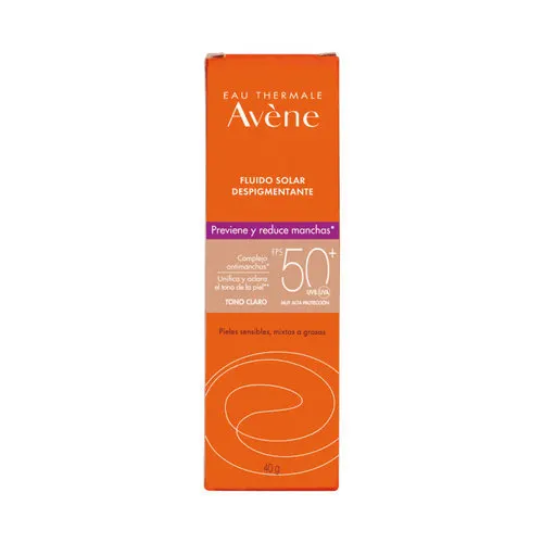 Avene Fluido Solar Despigmentante Tono Claro Con 40 G Avene Fluido Solar Despigmentante Tono Claro Con 40 G