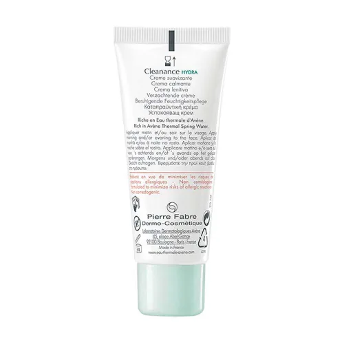 Avene Cleanance Hydra Crema Calmante 40 Ml