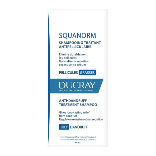 Comprar Ducray Squanorm Shampoo Para Caspa Grasa 200 Ml