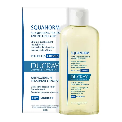 Comprar Ducray Squanorm Shampoo Para Caspa Grasa 200 Ml