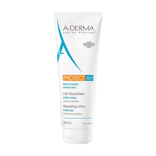 A-Derma Protect Ah Leche Reparadora Facial Para Después De La Exposición Solar 250 Ml