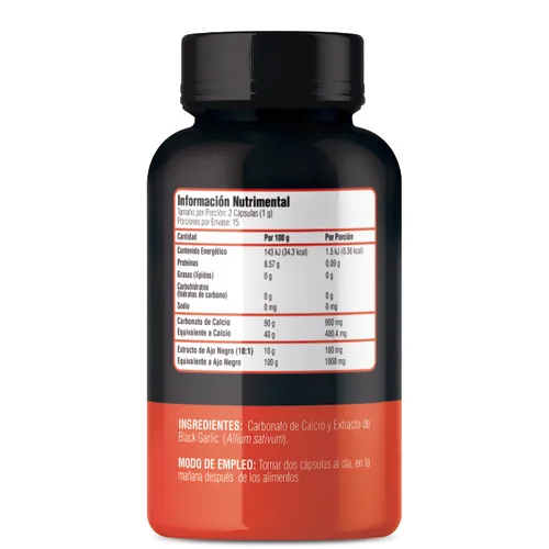 Greenside Black Garlic con 30 Cápsulas