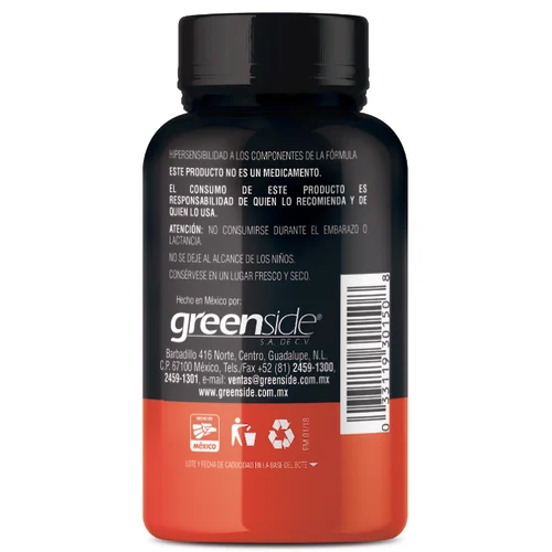 Greenside Black Garlic con 30 Cápsulas