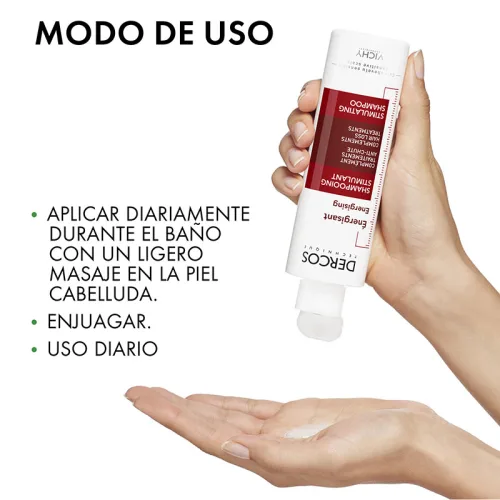 Vichy Dercos Estimulante Shampoo Anticaída 200 Ml Botella