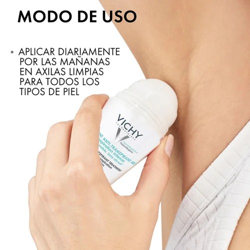 Comprar Vichy Desodorante Antitranspirante Piel Sensible Con 50 Ml