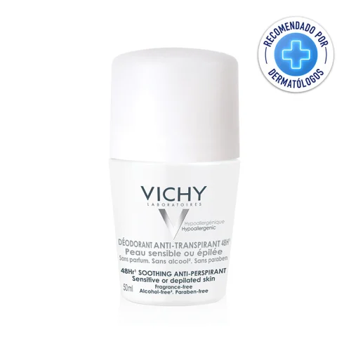 Comprar Vichy Desodorante 48 Hr Para Piel Sensible 50 Ml Roll On