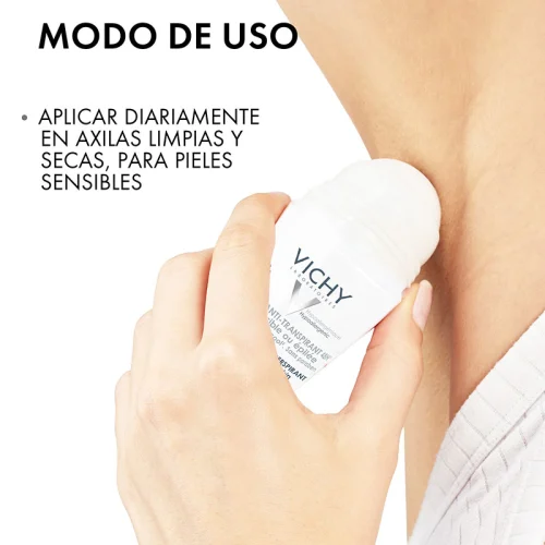 Comprar Vichy Desodorante 48 Hr Para Piel Sensible 50 Ml Roll On