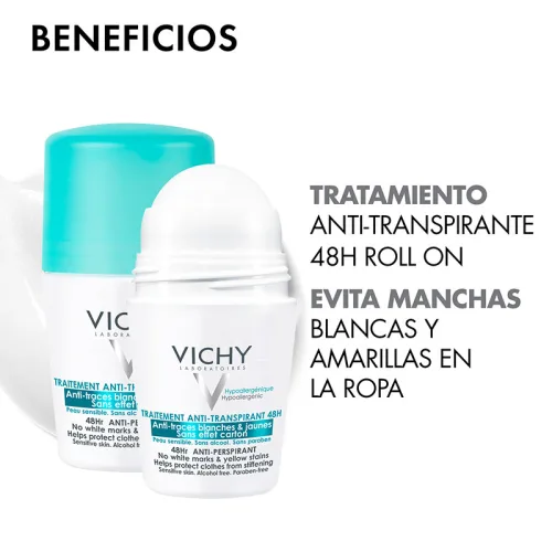 Comprar Vichy Desodorante Antimanchas 50 Ml Roll On